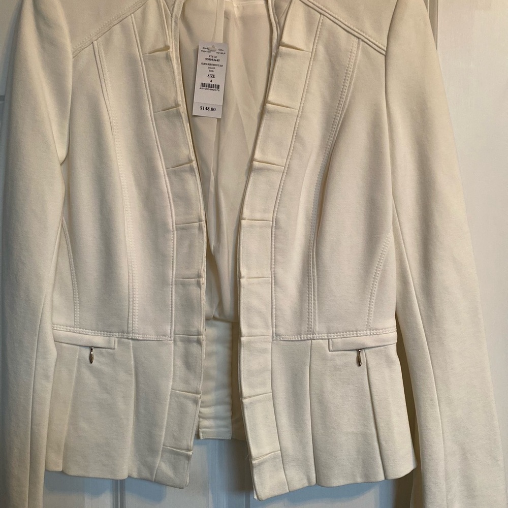 White House Black Market Professional Blazer - Winter White.